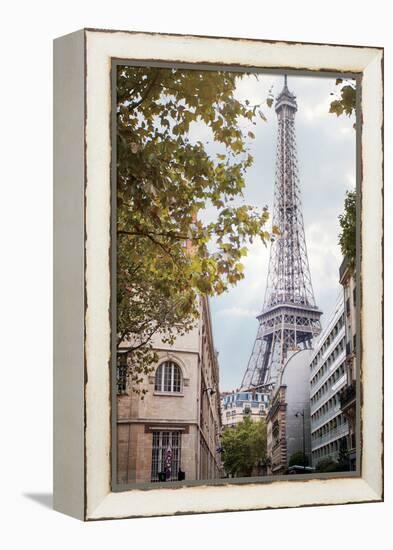 Eiffel View II-Laura Marshall-Framed Stretched Canvas