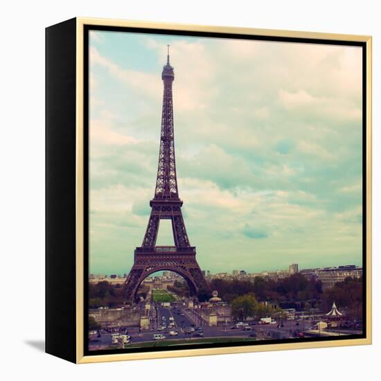 Eiffel View-Emily Navas-Framed Premier Image Canvas