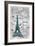 Eiffel-OnRei-Framed Art Print