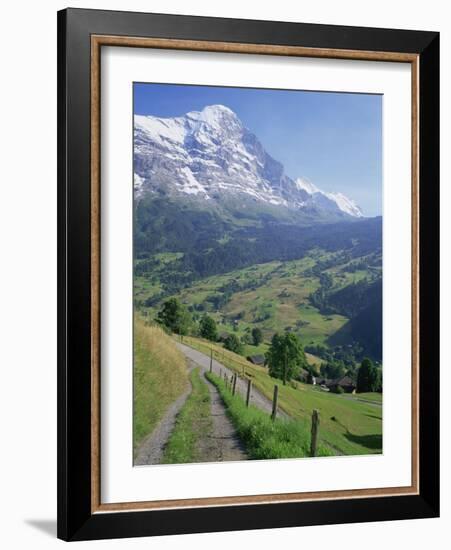Eiger, Grindelwald, Berner Oberland, Switzerland-Jon Arnold-Framed Photographic Print