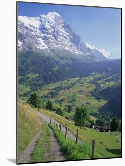 Eiger, Grindelwald, Berner Oberland, Switzerland-Jon Arnold-Mounted Photographic Print