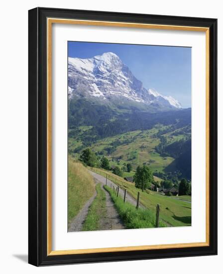 Eiger, Grindelwald, Berner Oberland, Switzerland-Jon Arnold-Framed Photographic Print