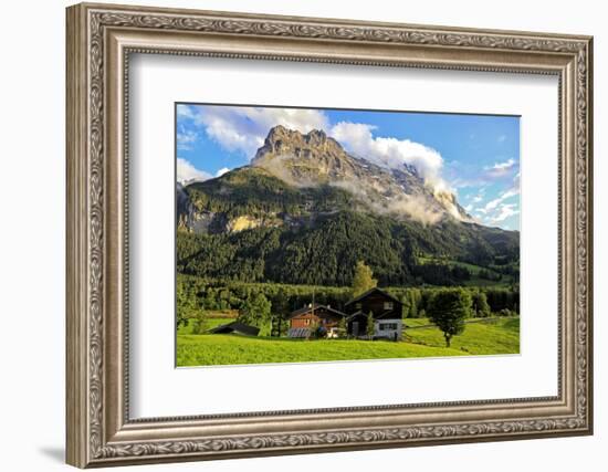 Eiger, Grindelwald, Bernese Oberland, Canton of Bern, Switzerland, Europe-Hans-Peter Merten-Framed Photographic Print