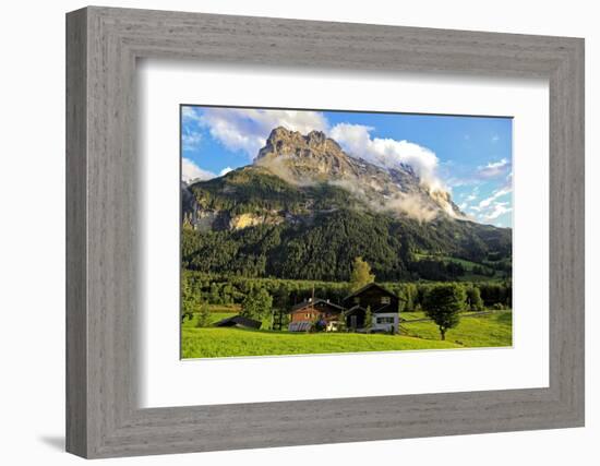 Eiger, Grindelwald, Bernese Oberland, Canton of Bern, Switzerland, Europe-Hans-Peter Merten-Framed Photographic Print