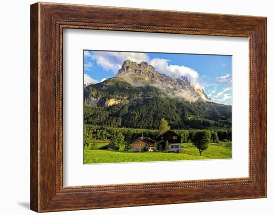 Eiger, Grindelwald, Bernese Oberland, Canton of Bern, Switzerland, Europe-Hans-Peter Merten-Framed Photographic Print