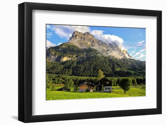 Eiger, Grindelwald, Bernese Oberland, Canton of Bern, Switzerland, Europe-Hans-Peter Merten-Framed Photographic Print