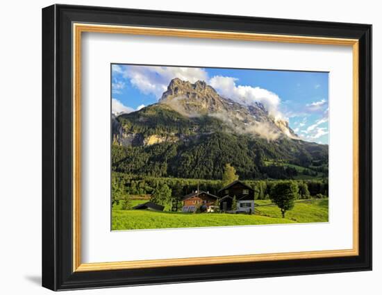 Eiger, Grindelwald, Bernese Oberland, Canton of Bern, Switzerland, Europe-Hans-Peter Merten-Framed Photographic Print