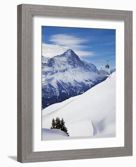 Eiger, Grindelwald, Jungfrau Region, Bernese Oberland, Switzerland-Gavin Hellier-Framed Photographic Print