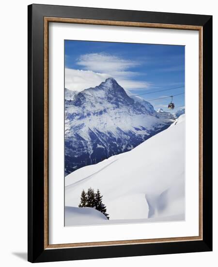 Eiger, Grindelwald, Jungfrau Region, Bernese Oberland, Switzerland-Gavin Hellier-Framed Photographic Print