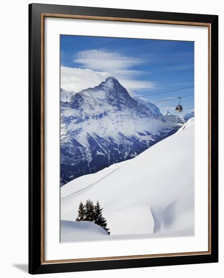 Eiger, Grindelwald, Jungfrau Region, Bernese Oberland, Switzerland-Gavin Hellier-Framed Photographic Print