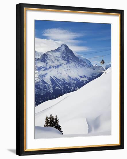 Eiger, Grindelwald, Jungfrau Region, Bernese Oberland, Switzerland-Gavin Hellier-Framed Photographic Print