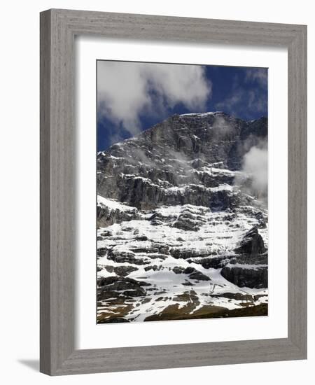 Eiger North Face, Bernese Alps, Bernese Oberland, Swiss Alps, Switzerland, Europe-Hans Peter Merten-Framed Photographic Print