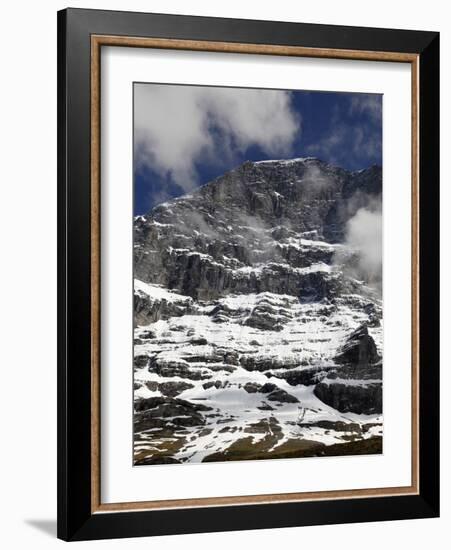 Eiger North Face, Bernese Alps, Bernese Oberland, Swiss Alps, Switzerland, Europe-Hans Peter Merten-Framed Photographic Print