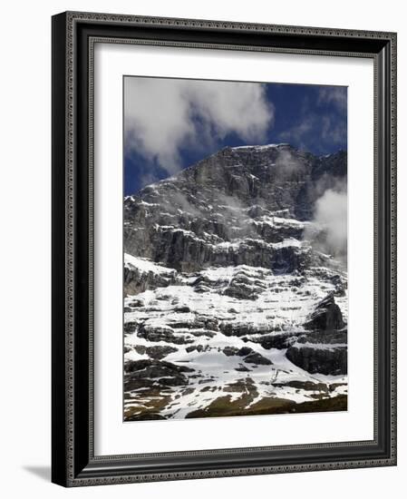 Eiger North Face, Bernese Alps, Bernese Oberland, Swiss Alps, Switzerland, Europe-Hans Peter Merten-Framed Photographic Print