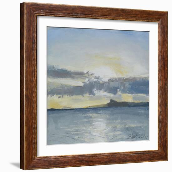 Eigg, 2013-Charles Simpson-Framed Giclee Print