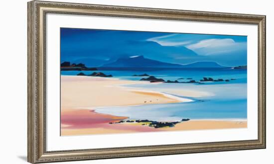 Eigg From Kilmory-Pam Carter-Framed Collectable Print