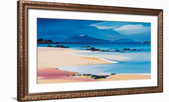 Eigg From Kilmory-Pam Carter-Framed Collectable Print