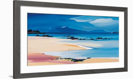 Eigg From Kilmory-Pam Carter-Framed Collectable Print