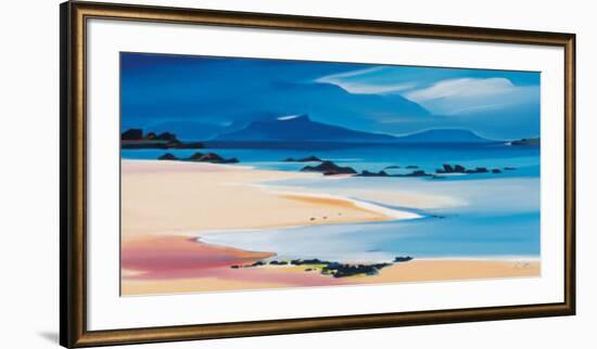 Eigg From Kilmory-Pam Carter-Framed Collectable Print