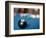 Eight ball on pool table-null-Framed Photographic Print