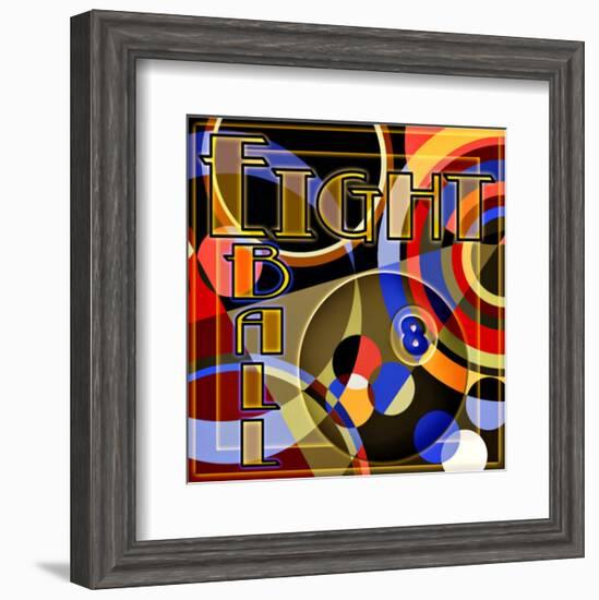 Eight Ball Pool--Framed Giclee Print