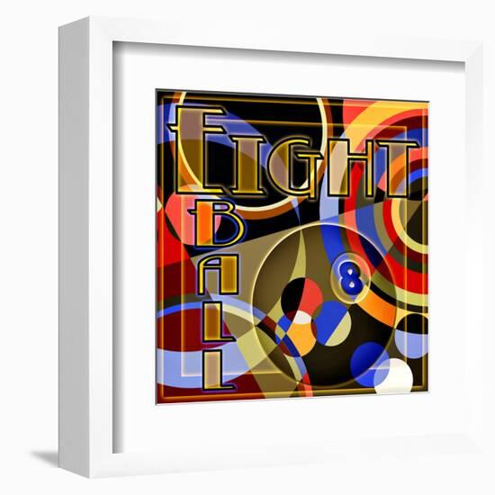 Eight Ball Pool-null-Framed Giclee Print