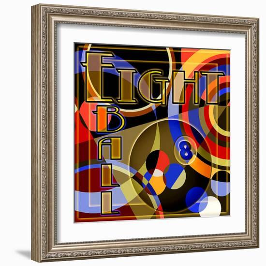 Eight Ball Pool-null-Framed Giclee Print