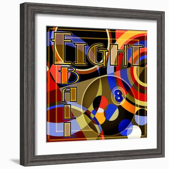 Eight Ball Pool-null-Framed Giclee Print