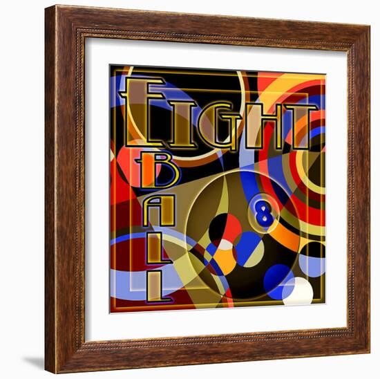 Eight Ball Pool-null-Framed Giclee Print