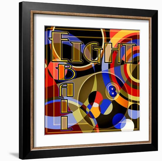 Eight Ball Pool-null-Framed Giclee Print