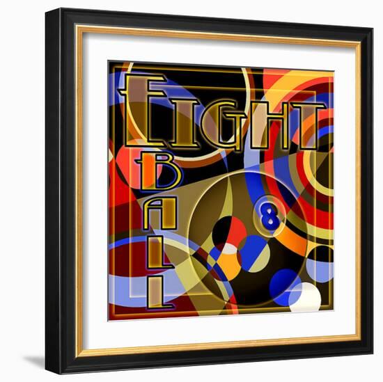 Eight Ball Pool-null-Framed Giclee Print