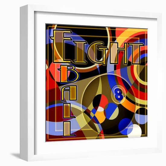 Eight Ball Pool-null-Framed Giclee Print