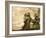 Eight Bells, 1887 (Etching)-Winslow Homer-Framed Giclee Print