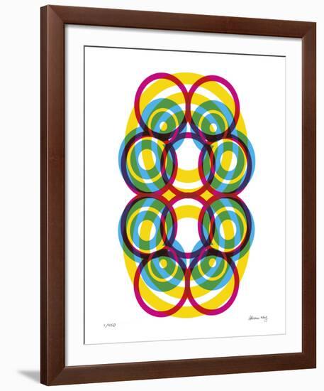 Eight Color-Adrienne Wong-Framed Giclee Print