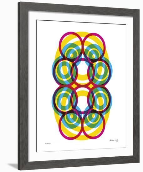 Eight Color-Adrienne Wong-Framed Giclee Print