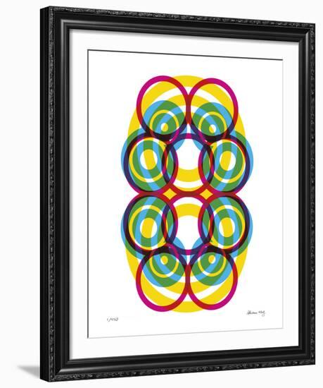 Eight Color-Adrienne Wong-Framed Giclee Print