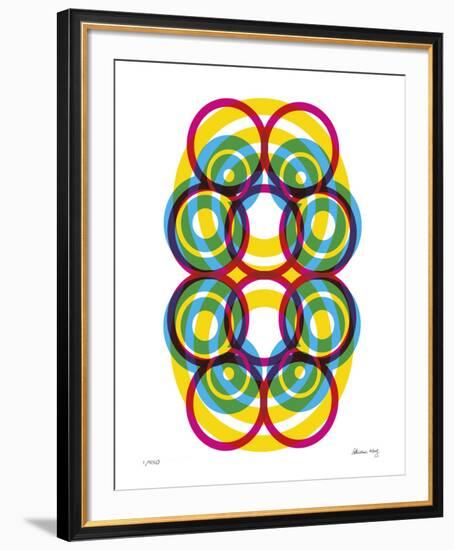 Eight Color-Adrienne Wong-Framed Giclee Print