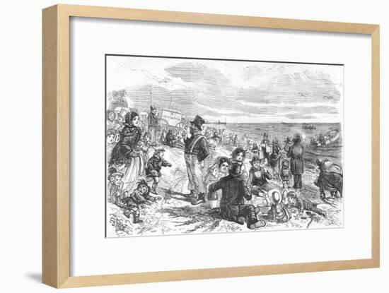 'Eight Hours at the Sea-Side', 1856-Unknown-Framed Giclee Print