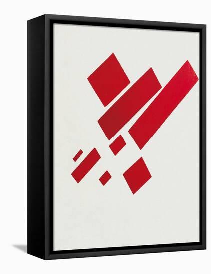 Eight Red Rectangles. Painting by Kazimir Severinovich Malevich (Malevich, Malevic) (1878-1935), 19-Kazimir Severinovich Malevich-Framed Premier Image Canvas