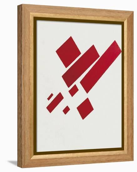Eight Red Rectangles-Kasimir Malevich-Framed Stretched Canvas