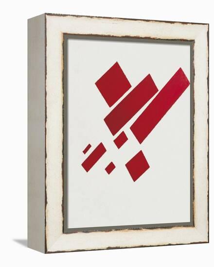 Eight Red Rectangles-Kasimir Malevich-Framed Stretched Canvas