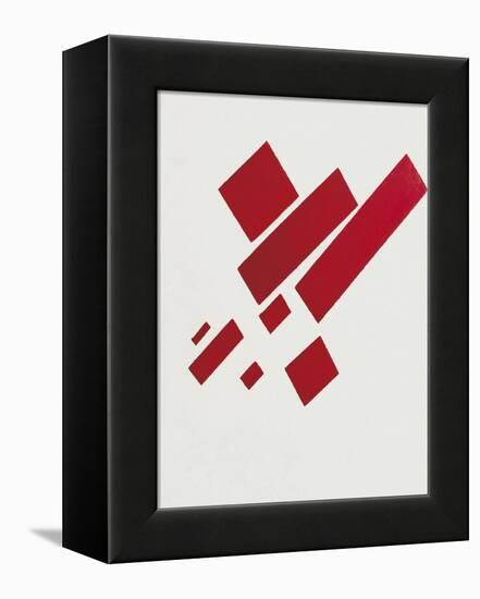 Eight Red Rectangles-Kasimir Malevich-Framed Stretched Canvas