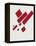 Eight Red Rectangles-Kasimir Malevich-Framed Stretched Canvas