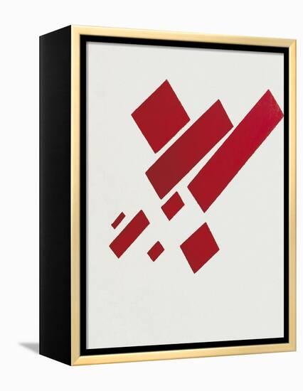 Eight Red Rectangles-Kasimir Malevich-Framed Stretched Canvas