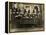 Eight Women in High Hats Having Tea in Norfolk, England, Ca. 1920-null-Framed Stretched Canvas