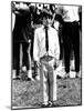 Eight-Year-Old John F Kennedy Jr at Dedication of Robert F Kennedy Stadium, Jun 10, 1969-null-Mounted Photo