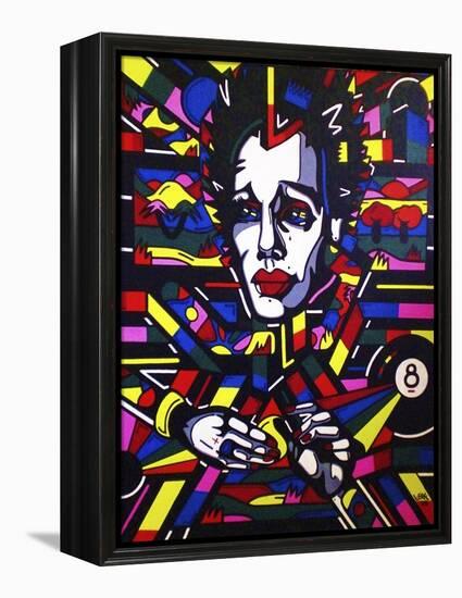 Eightball the Painting-Abstract Graffiti-Framed Premier Image Canvas