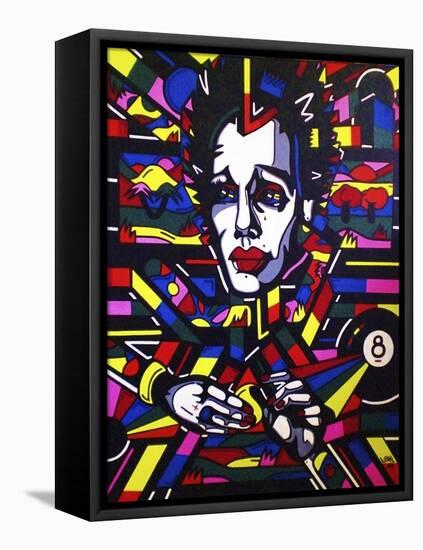 Eightball the Painting-Abstract Graffiti-Framed Premier Image Canvas