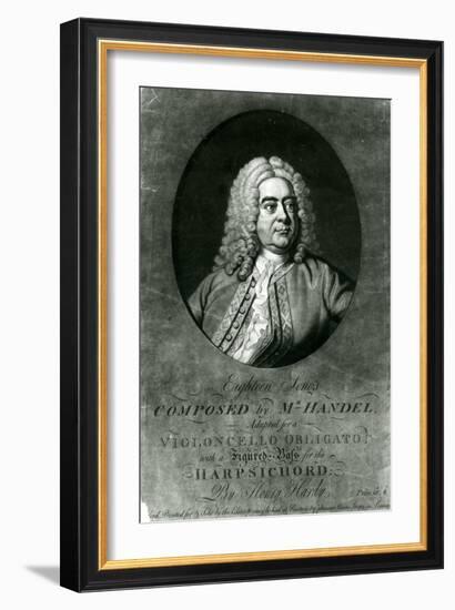 Eighteen Songs Composed by Handel Adapted for a Violioncello Obligato with Harpsichord by Henry Har-Thomas Hudson-Framed Giclee Print