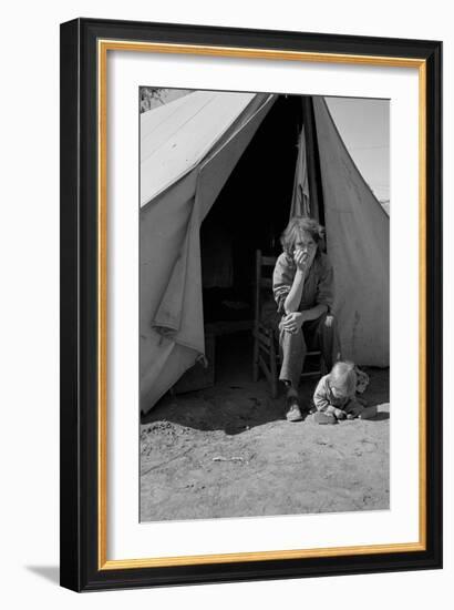 Eighteen Year-Old Mother-Dorothea Lange-Framed Art Print